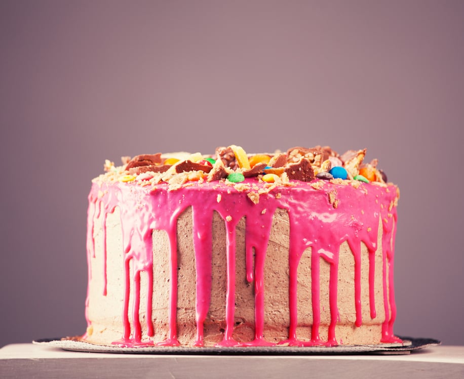 Pink cake